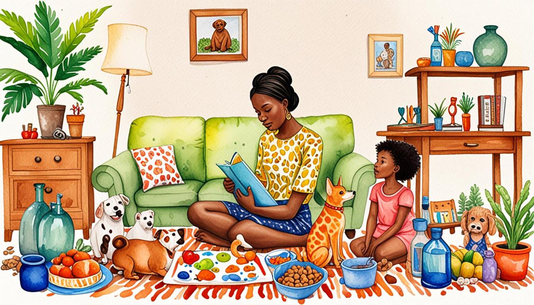 The Role of Pets in Reducing Stress and Anxiety in Nigerian Families